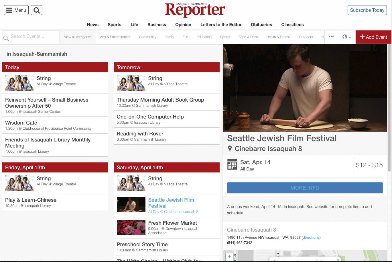 How to add your event to our calendar