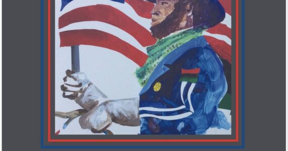 The design and artwork displayed on the exhibit’s poster created by Robert Horton. (Courtesy of Onyx Fine Arts Collective)